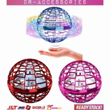 Mainan Bola Terbang UFO Bola Dengan Lampu LED Drone