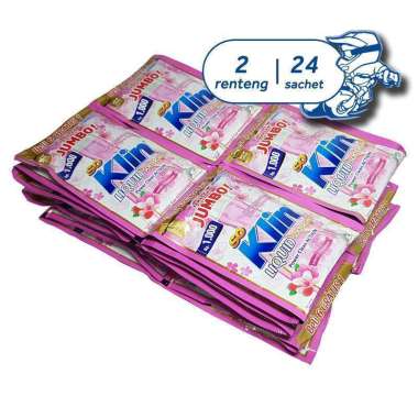 So Klin Liquid Jumbo Sakura Strawberry [45mL x 24 sachet] SoKlin Pink
