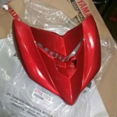 Dasi tameng depan mx king merah metalik ori ygp