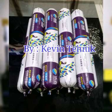 Lem Silikon Sealant Sosis XilFlex, Silicone Sosis Netral Hitam