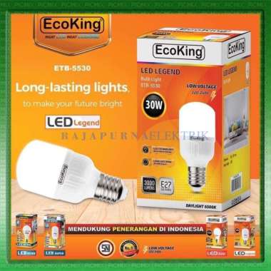LAMPU LED BULB JUMBO ECOKING 30W / 30 watt SUPER TERANG GARANSI