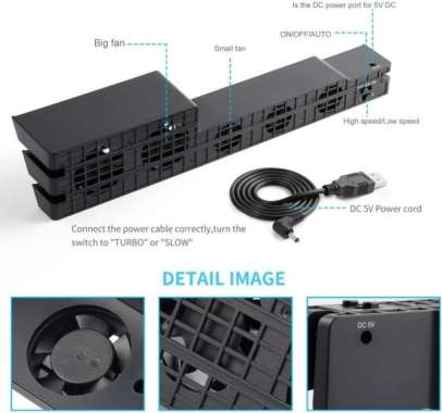 PS4 PRO INTELLIGENT COOLING FAN FOR PS4 PRO ORIGINAL DOBE