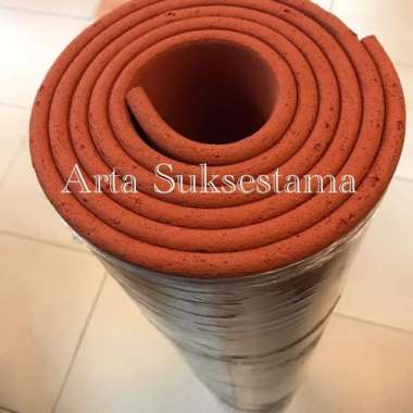 Karet Spon Silikon 8mm / Sponge silikon lembaran / Silicone Rubber