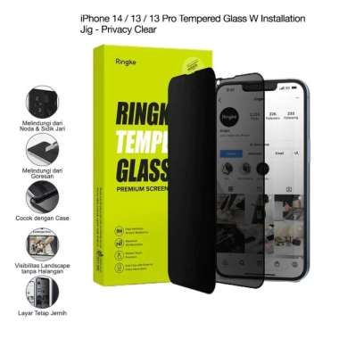 Ringke iPhone 14 Privacy Tempered Glass Privacy Clear