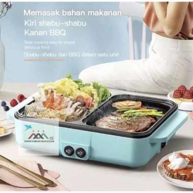 HAN RIVER PAN ELECTRIC/ MINI ELECTRIC HOTPOT / STEAMBOAT & GRILL PAN