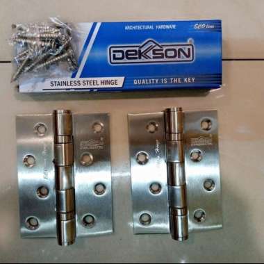 Engsel dekkson 4 inchi 3 mm stainless