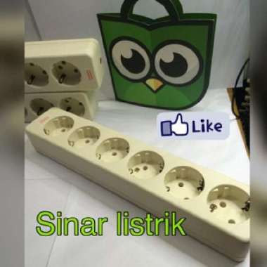 Stop Kontak 6 Lubang