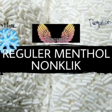 Busa/Filter Reguler Menthol/Mint Nonklik 25Gram