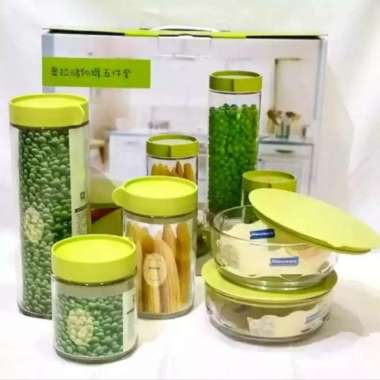 Toples Marine Set 5 Hijau Multicolor