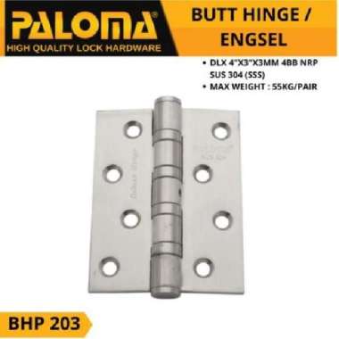 Engsel Pintu Paloma Stainless SUS 304 BHP 203