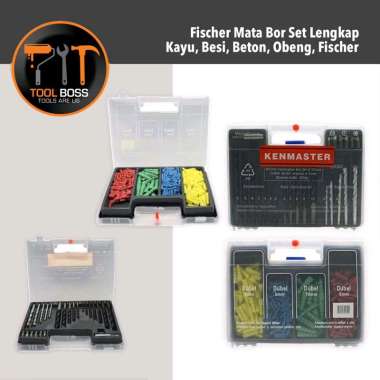 KENMASTER MATA BOR SET FISCHER - MATA BOR KAYU , BESI ,BETON SET