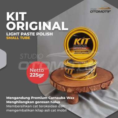 KIT PASTE ORIGINAL CARNAUBA WAX PREMIUM COMPOUND KIT ORIGINAL 225GR