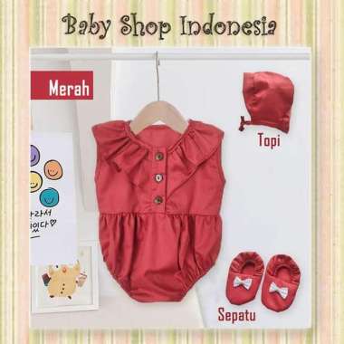 Jumpsuit Bayi Murah Kostum Lebah Baju Bayi Lebah Lucu Jumpsuit Bayi Merah