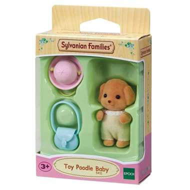 Mainan Koleksi Sylvanian Families Toy Poodle Baby New