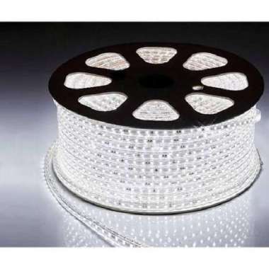 LED Strip Lampu Selang Kotak SMD 5050 1 meter/Selang Bening Kotak Putih
