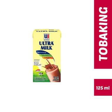 Promo Harga Ultra Milk Susu UHT Coklat 125 ml - Blibli