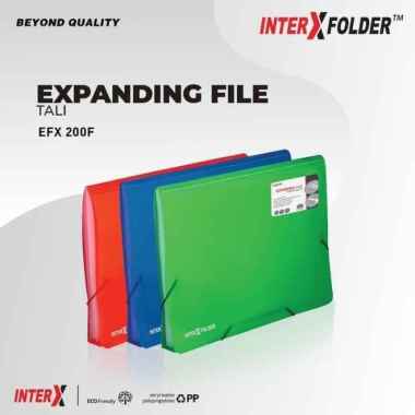 Map Expanding File / Map Harmonika / Tali Inter-X Folio biru