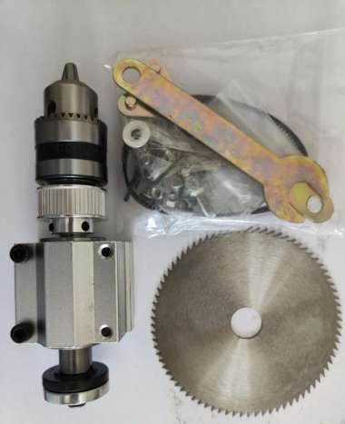Dinamo Motor 775 Mini Bench Drill plus Table Saw (8055) Tanpa Motor