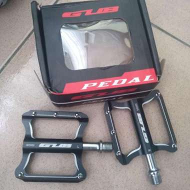 pedal sealed bearing GUB sepeda MTB roaddbike seli fixie lipat loncer Merah