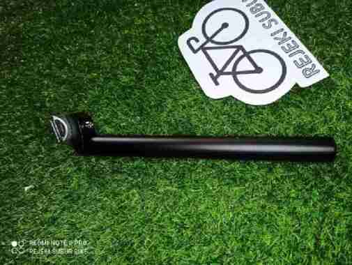 Seatpost 26.0 260 Alloy Vintage tebal panjang 30 cm hitam federal dll