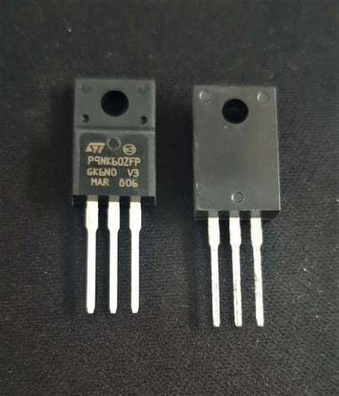 Transistor STP9NK60ZFP P9NK60ZFP MOSFET N-Channel 600V 0.85Ohm 7A