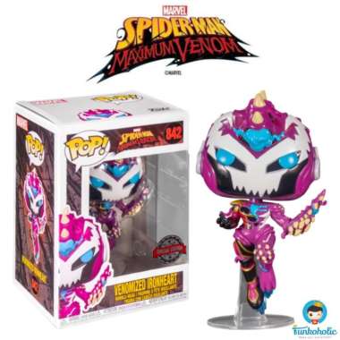 Funko POP! Spider-Man Maximum Venom - Venomized Ironheart [Exclusive]