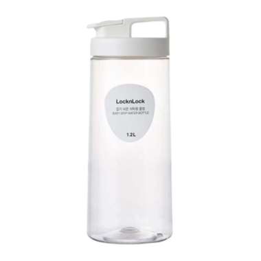 Lock & Lock Easy Grip Water Bottle 1200ML Botol Minum White