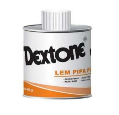 Lem Pipa Pvc DEXTONE Kaleng 400 gr - Lem Paralon Lem PVC Lem Pralon