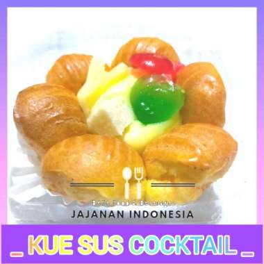 Kue Sus Coctail Kue Basah Jajanan Indonesia