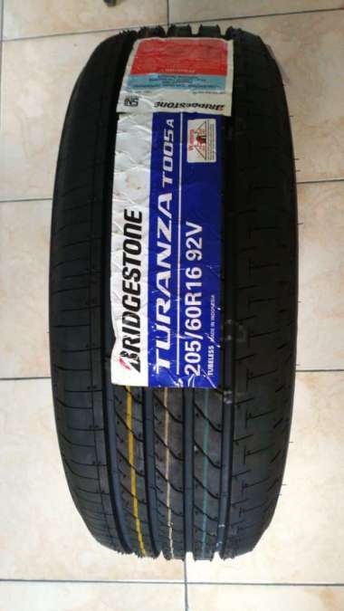 Bridgestone Turanza T005A ukuran 205/60 R16 - Ban Mobil Accord Biante