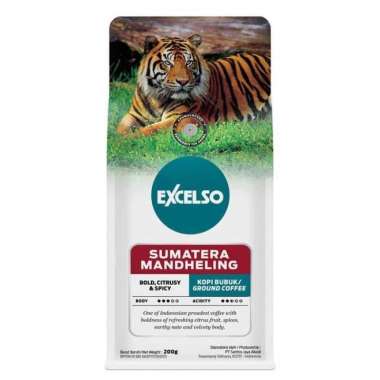 Kopi Excelso ~ Sumatera Mandheling Ground 200gr / Kopi Bubuk Excelso