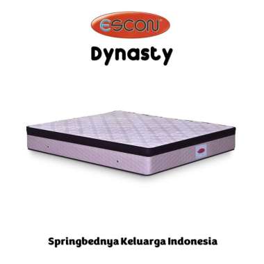 Kasur Spring Bed ESCON Dynasty Coklat (Hanya Kasur) - FREE BANTAL 100 x 200