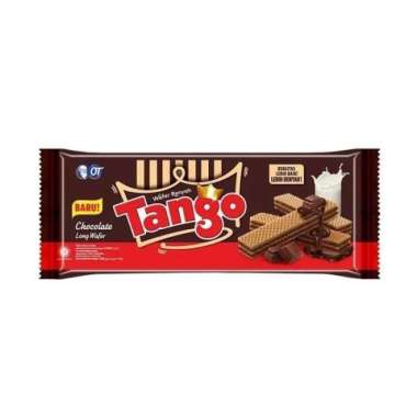Tango Long Wafer Chocolate 130gr - Wafer Tango coklat