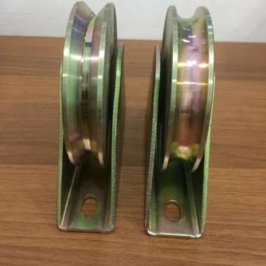 roda bubut chrome 4in roda pagar