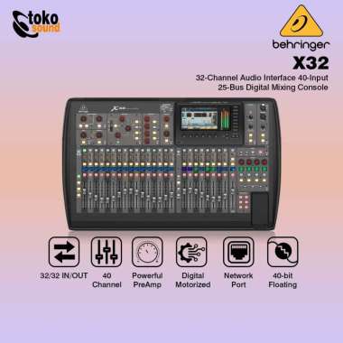 Behringer X32 - 40 Channel Digital Mixer