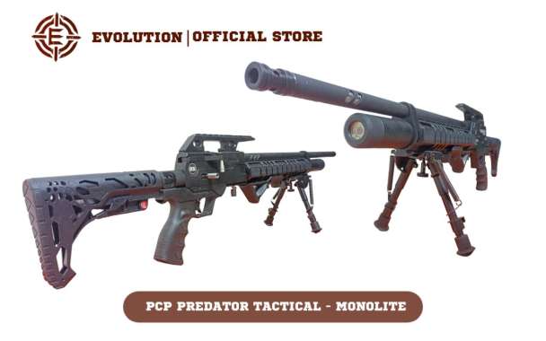 PCP Predator Monolite - Full black OD38