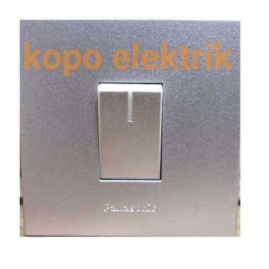Panasonic saklar Engkel Kcil Style Silver
