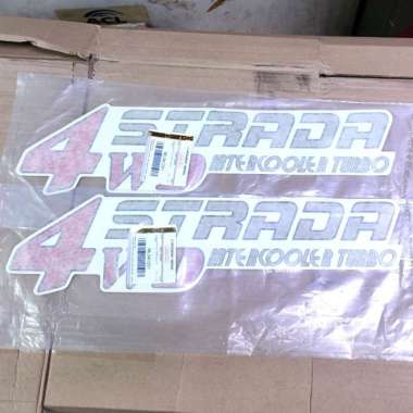 Terbaik Sticker Stiker Strada 4Wd Intercooler Turbo L200 Discount