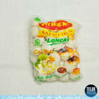 Bakso ikan athien loncat isi 50 / bakso ikan super / bakso loncat ikan