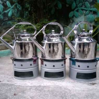 Set Anglo Seng + Teko Ceret Angkringan stainless tebal 5 liter, Murah