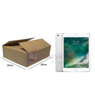 KARDUS | BOX | KARTON PACKING ( 20 x 20 x 5 ) POLOS BARU