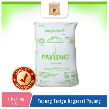 Tepung Terigu Bogasari Payung 25kg