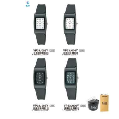 Q&Q QnQ QQ Original Jam Tangan Wanita Analog [VP33 VP33J006Y] -