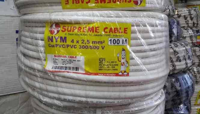 Kabel SUPREME NYM 4X2.5 @100MTR
