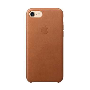 Apple Original Leather Casing for iPhone 8 / 7 - Saddle Brown