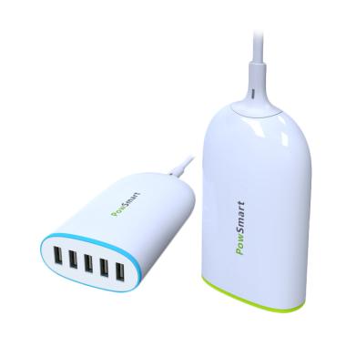 Powbird PM05-01M Universal 5-USB Port Smart Charger