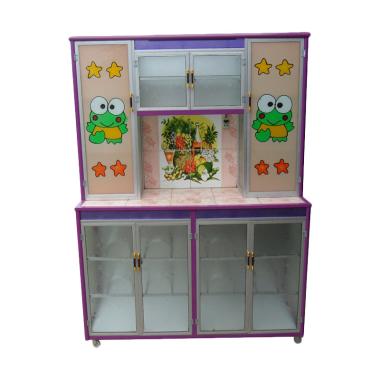 Jual Lemari Dapur Yang Terbuat Dari Aluminium Online Harga Baru Best Er Aluminium Lemari Rak Piring 4 Pintu 130 X 45 180 Cm