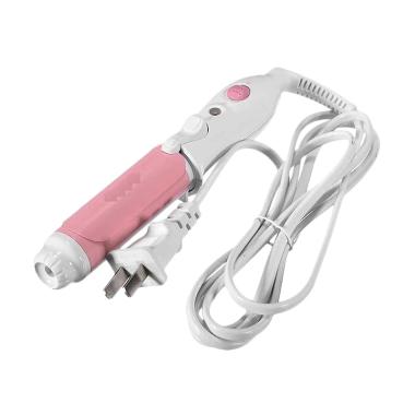 Universal Catok Mini Travel Hair Curler - Pink