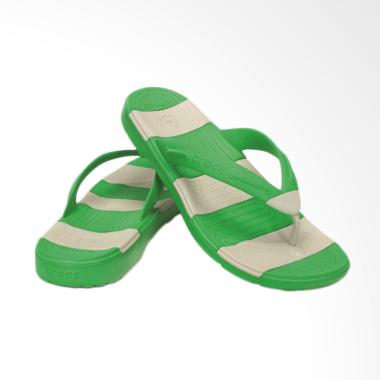 Crocs Beach Line Men Sandal CR153353E2 - Green Gray
