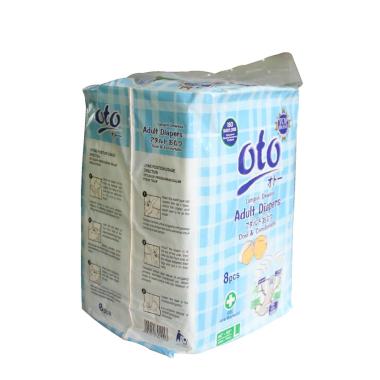 Promo Harga OTO Adult Diapers L8 8 pcs - Blibli